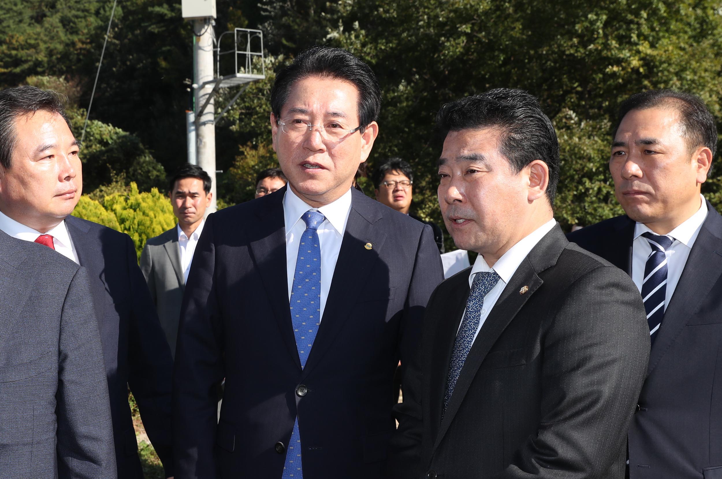 국회 산업통상자원중소벤처기업위원회 함평  수상태양광발전소 방문1