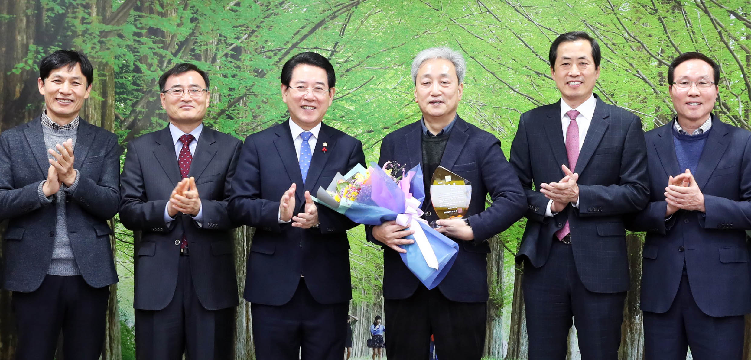 2018 전남국제수묵비엔날레 김상철 총감독에게 공로패 수여3