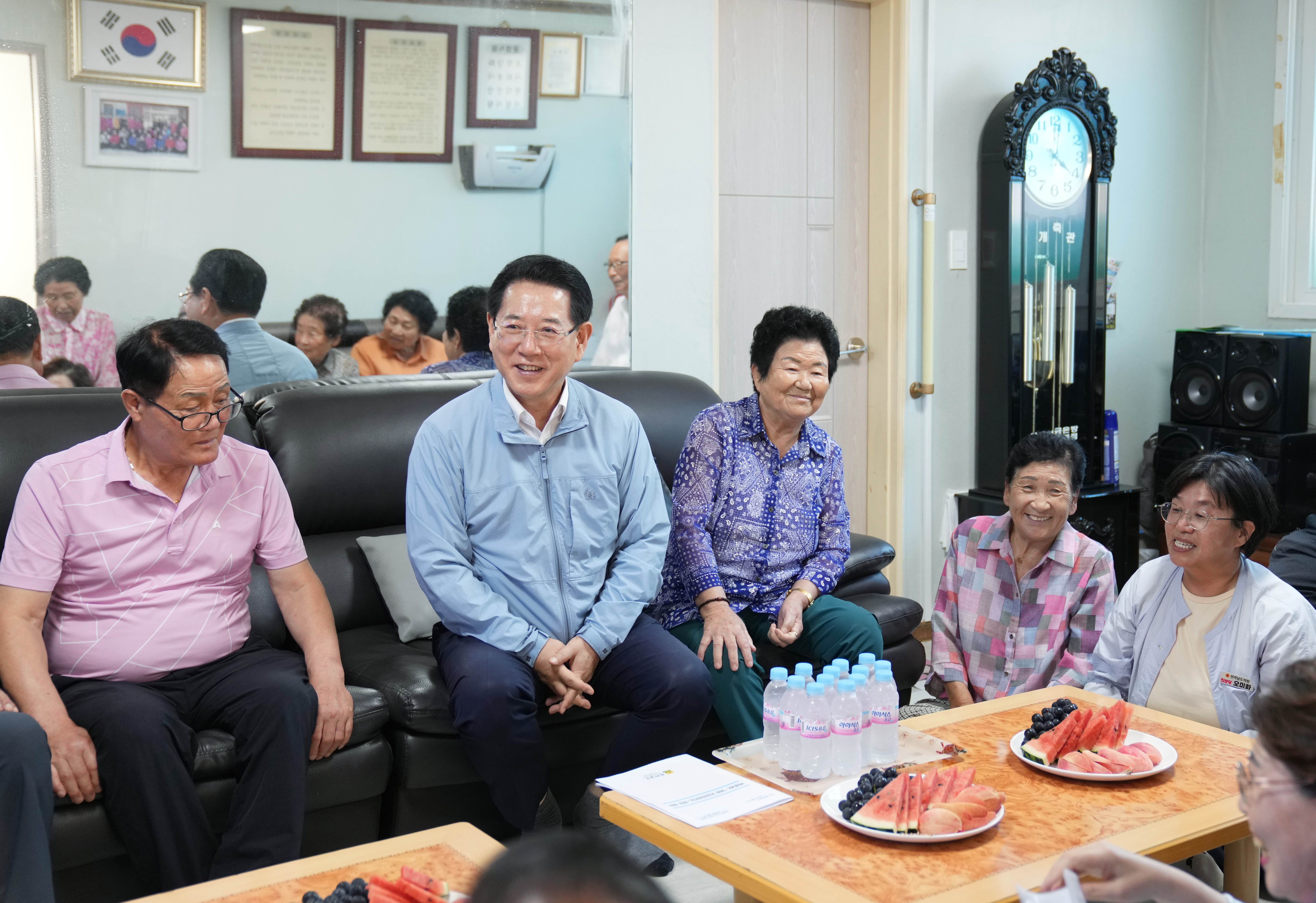 폭염대응 ‘영광 운송정경로당’ 현장방문2