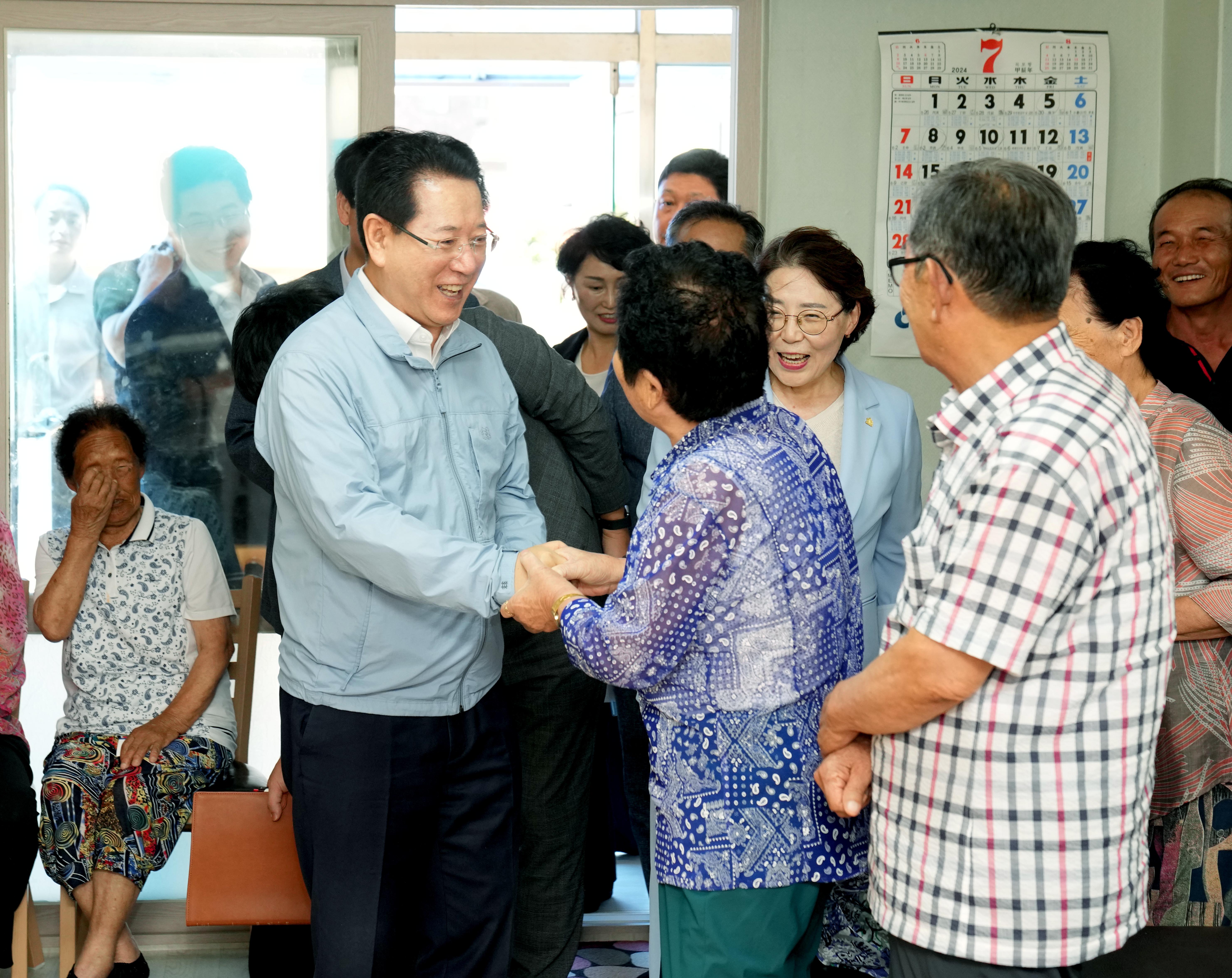 폭염대응 ‘영광 운송정경로당’ 현장방문4