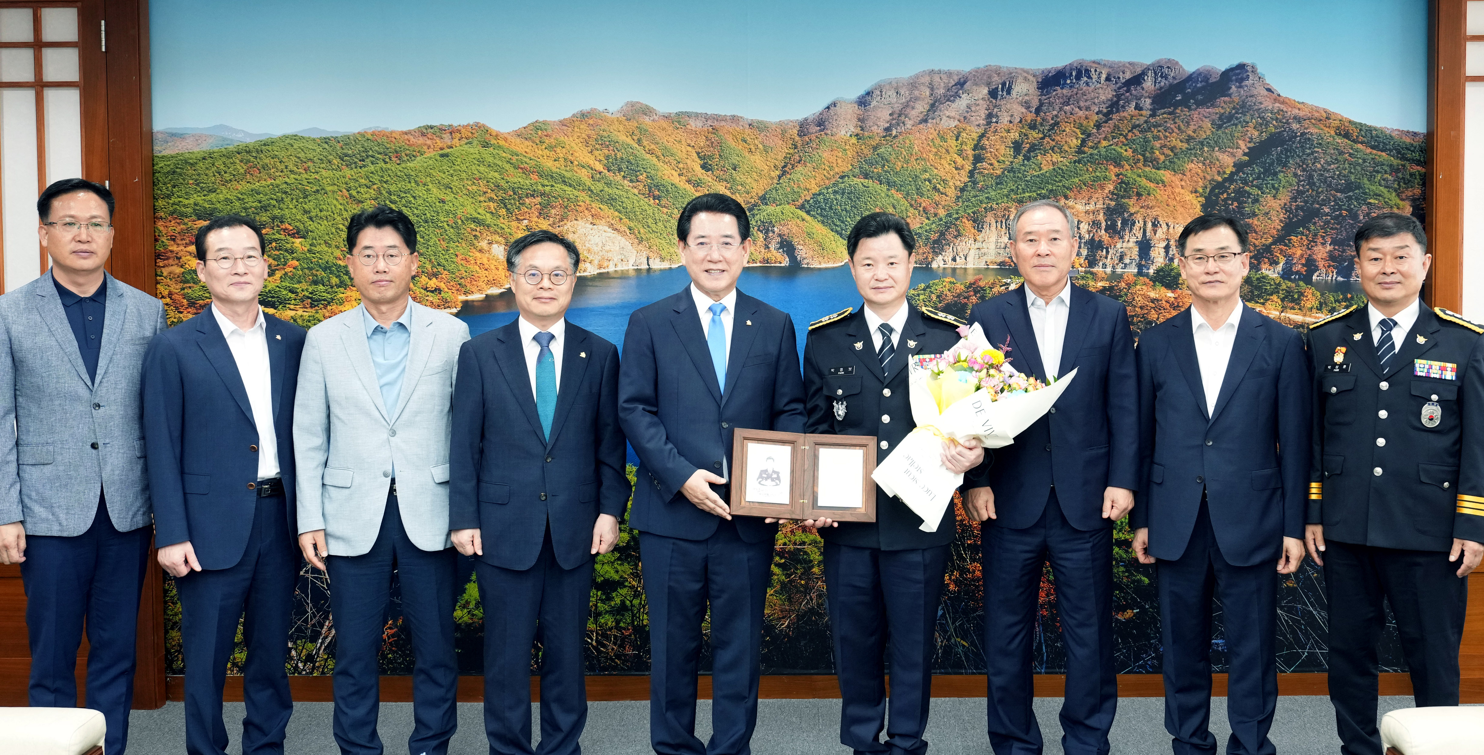 박정보 전남경찰총장 공로패 수여2