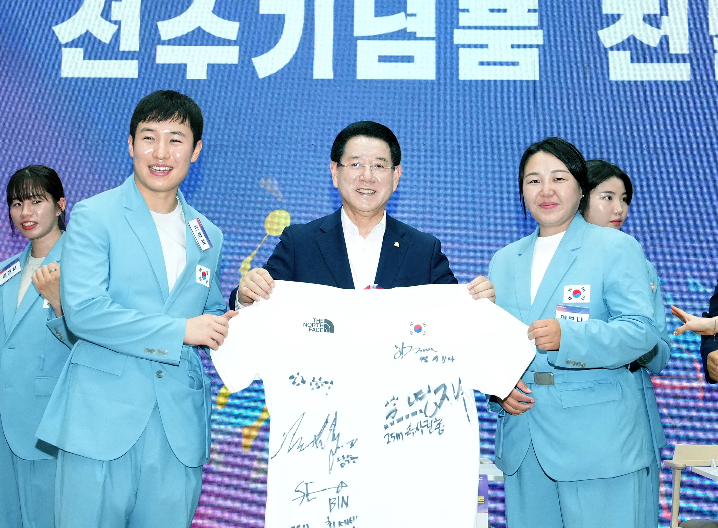 전남도 2024 파리올림픽 참가선수단 환영식4