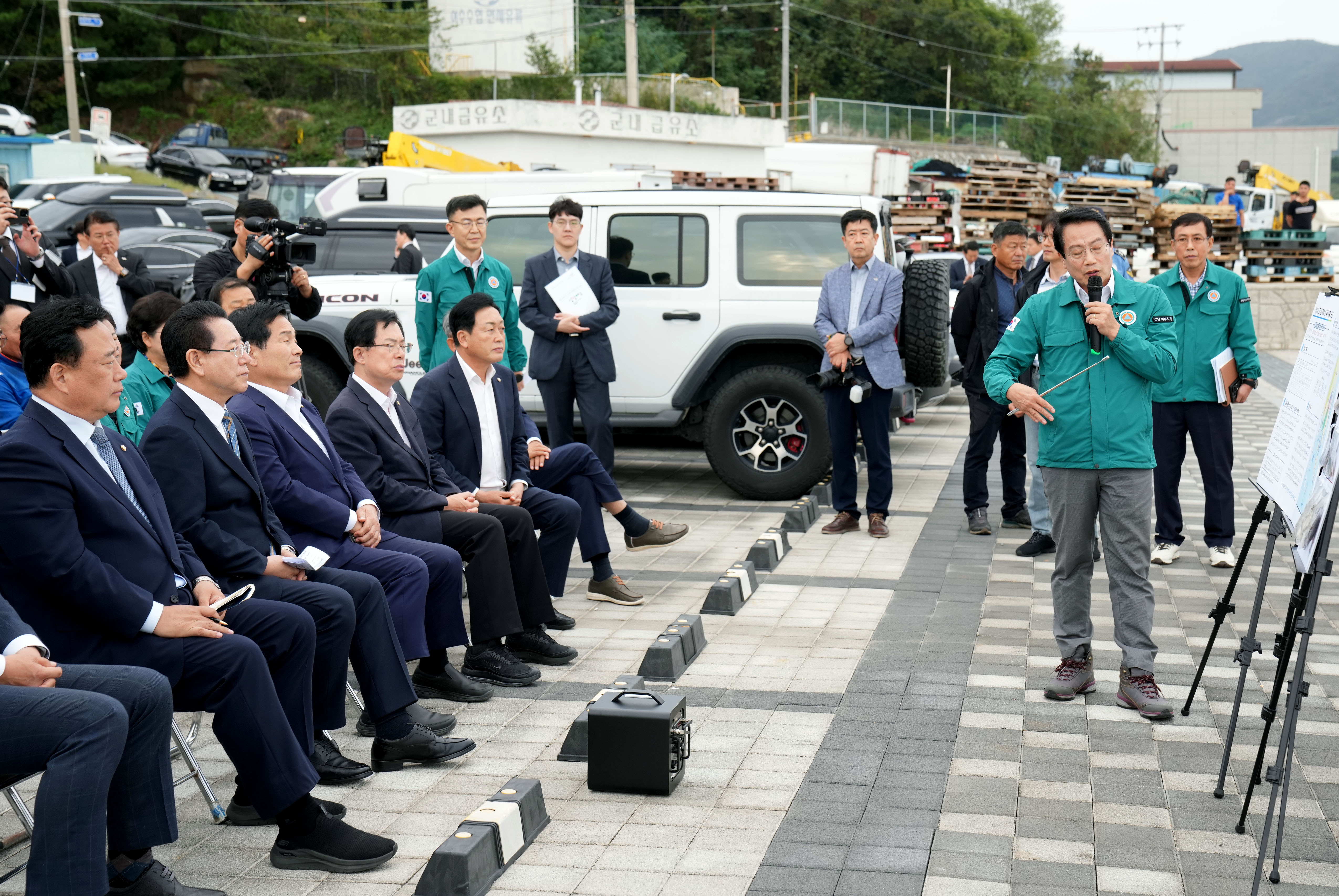 국회 농림축산식품해양수산위원회 여수 고수온 피해 현장 방문3