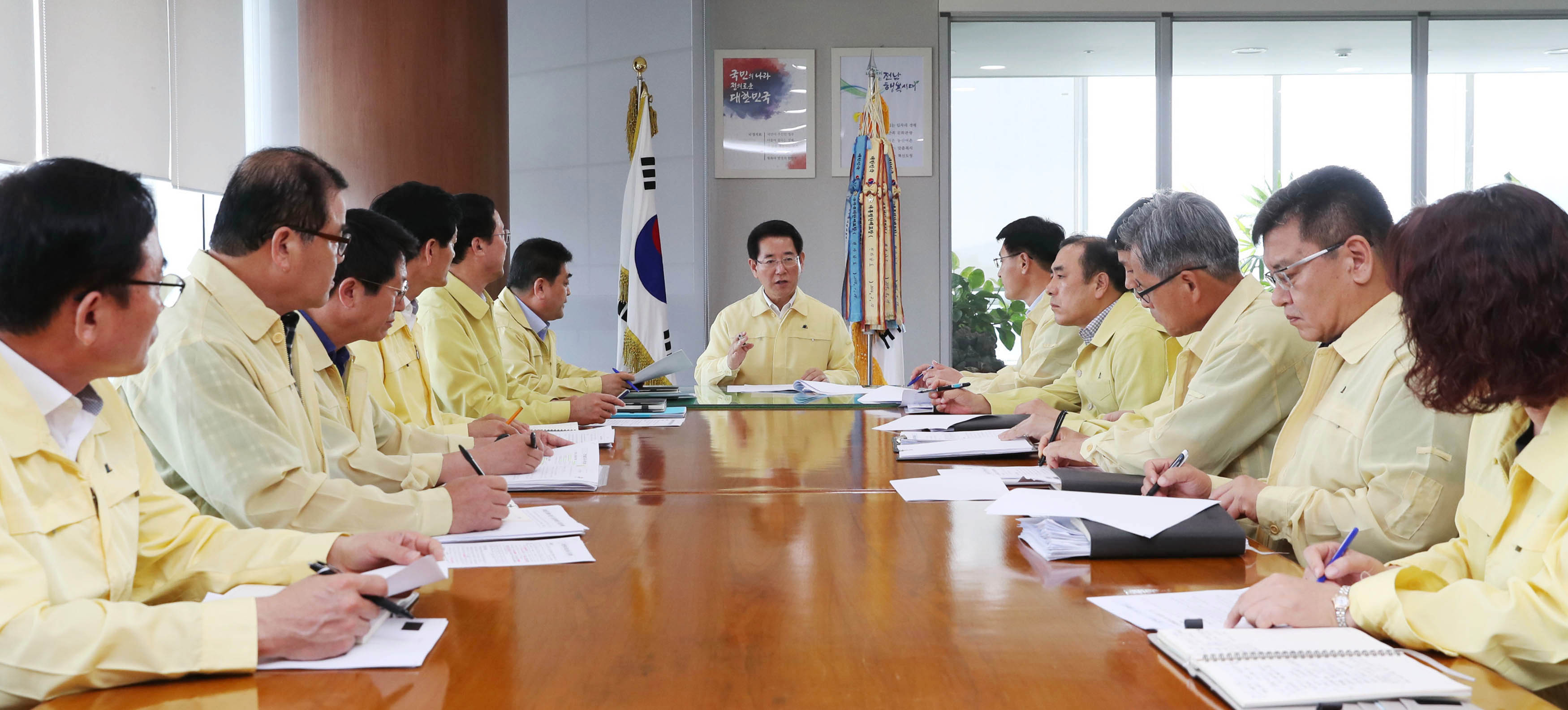 폭염피해 예방을 위한 실ㆍ국장 긴급 대책회의1