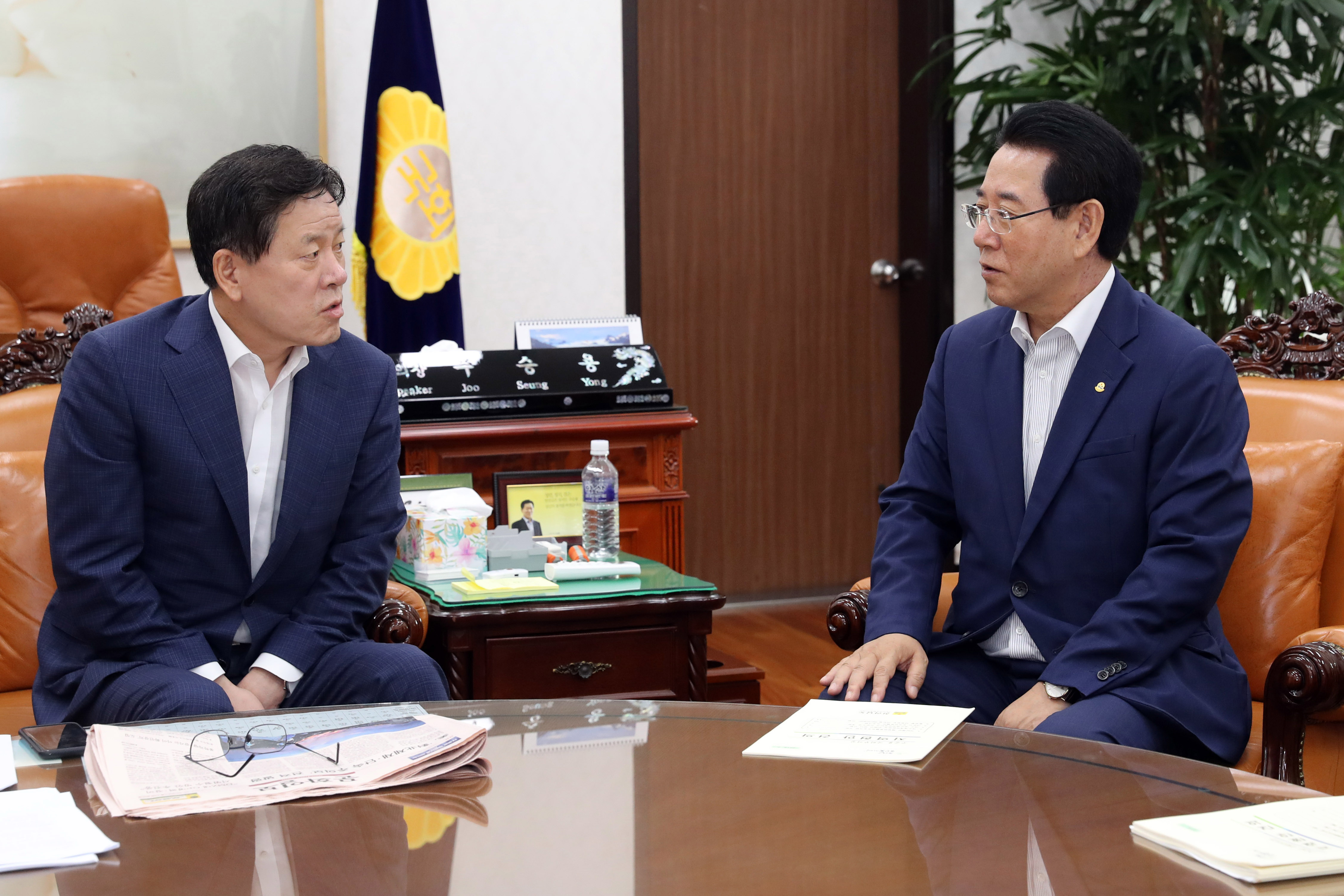 국회부의장과 상임위원장 만나 국고지원 요청1