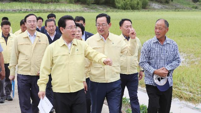 해남 제19호 태풍 ‘ 피해현장