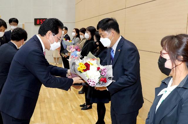 공감 소통 '11월 정례조회' 시상