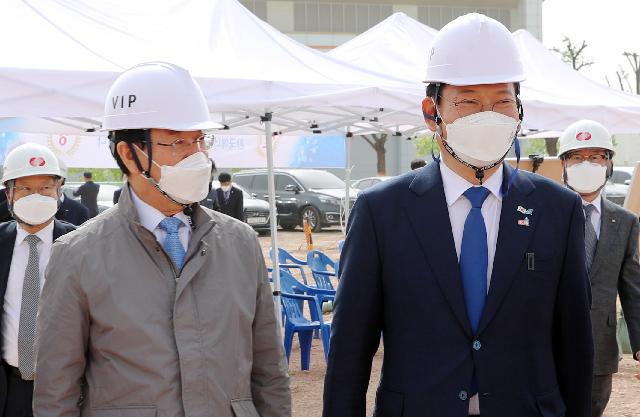 나주 한전공과대학교 부지 방문