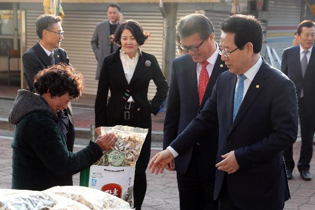 장흥토요시장 방문